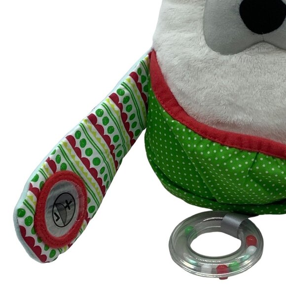 Skip Hop Hug & Hide Polar Bear Peek-A-Boo Baby Soft Plush Rattle Stuffed Animal - Picture 6 of 13